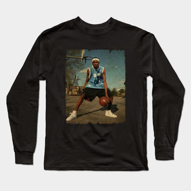 Kevin Durant SLAM Magazine Long Sleeve T-Shirt by MJ23STORE